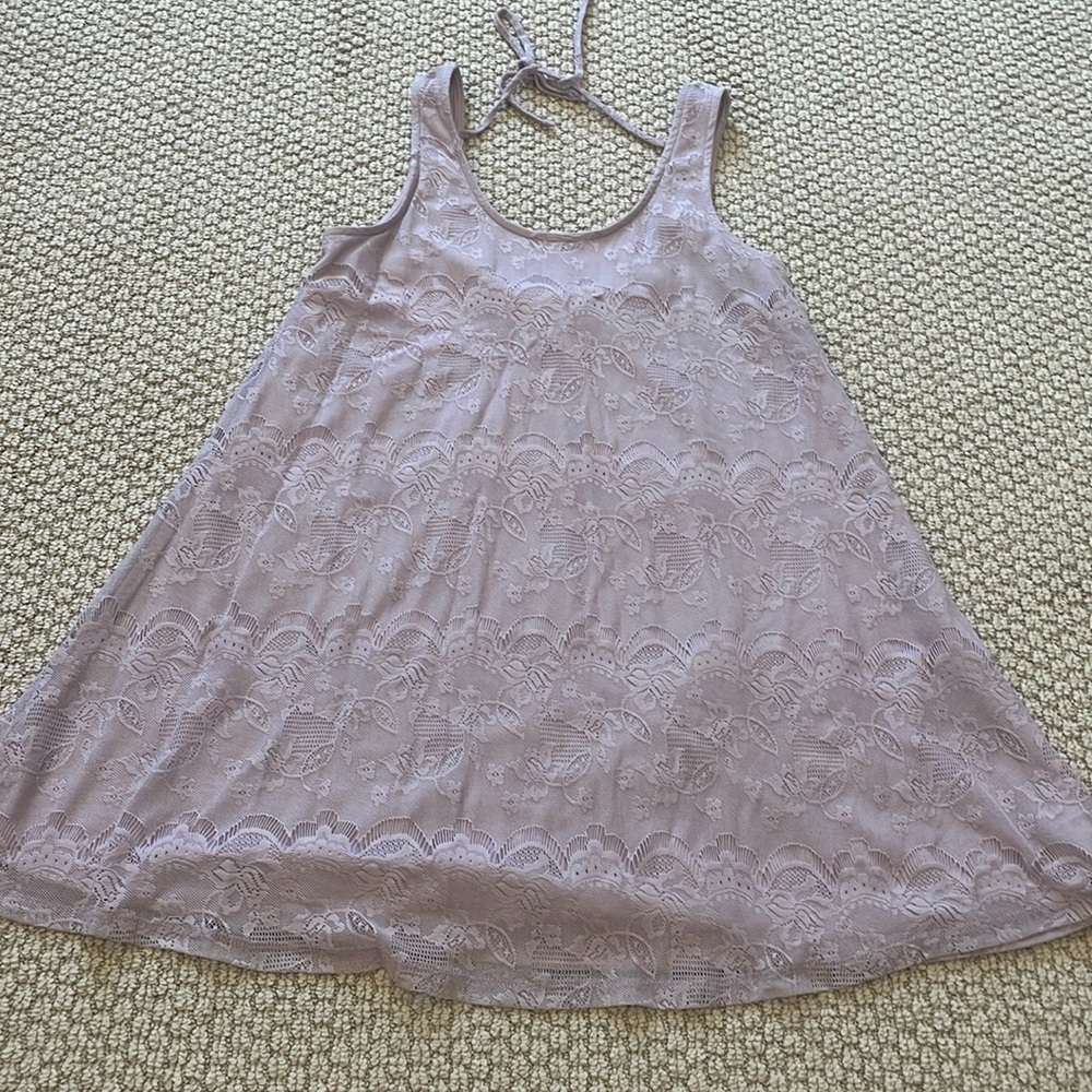 Purple lace altard state dress